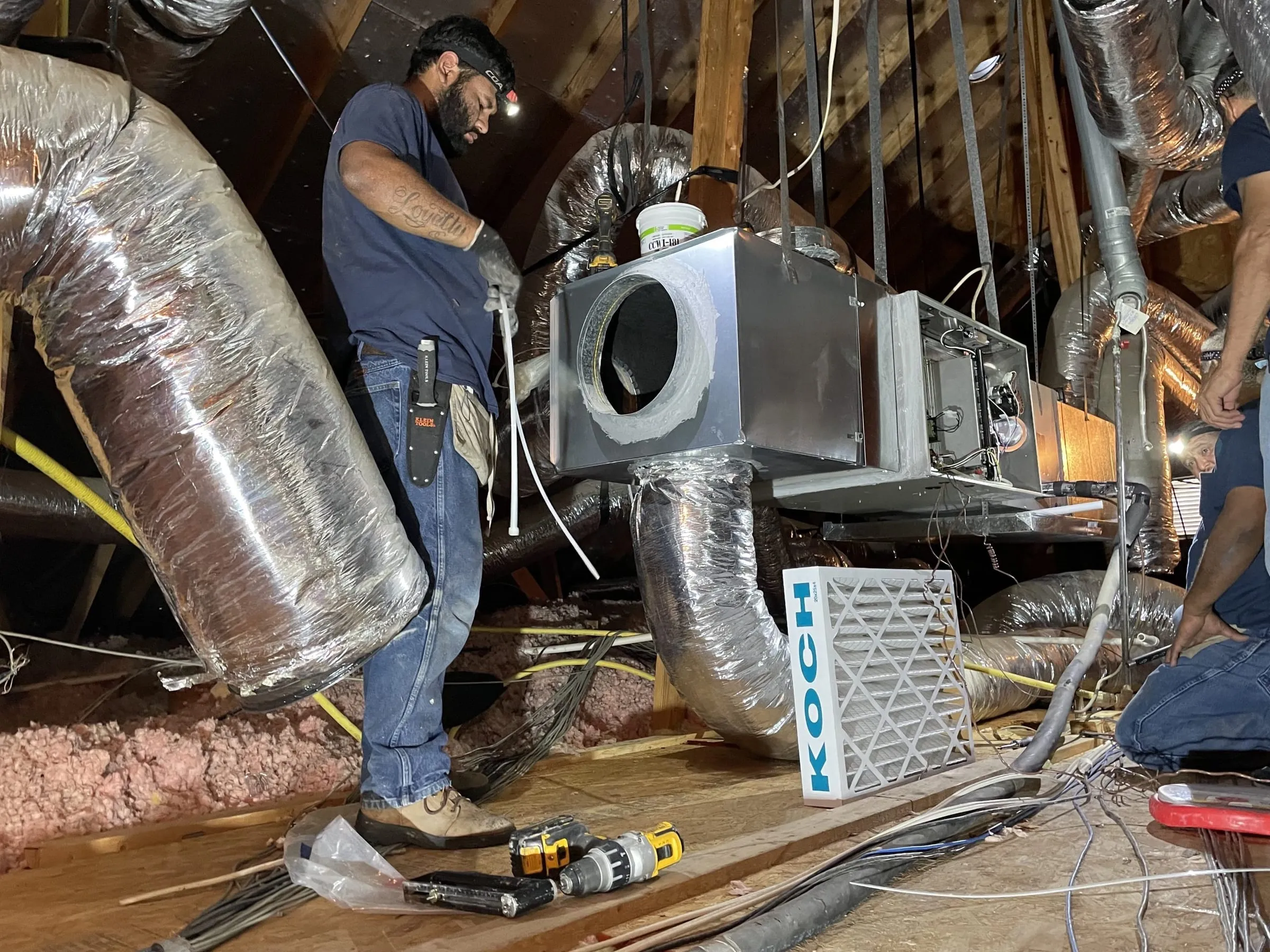 cold factor heating and air cleaning