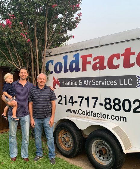 cold factor heating and air family