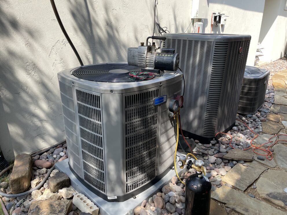 ac units cold factor outside of residents