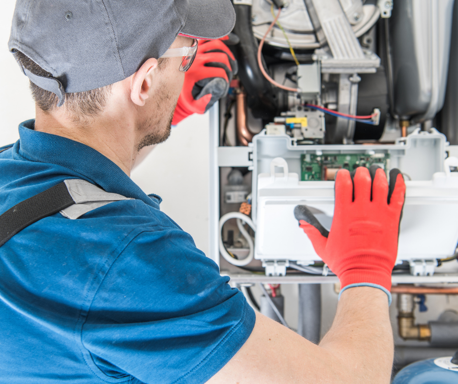 furnace cleaning in winter